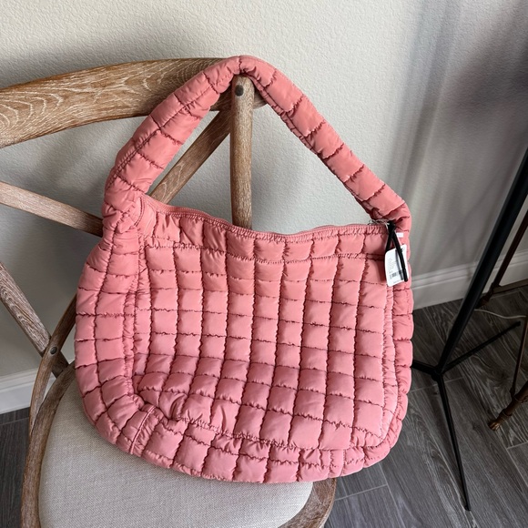 Free people Quilted Carryall Bag ballet pink - Picture 5 of 7